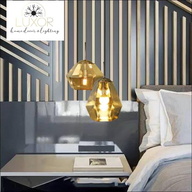 pendant lighting Solstice Golden Pendant - Luxor Home Decor & Lighting