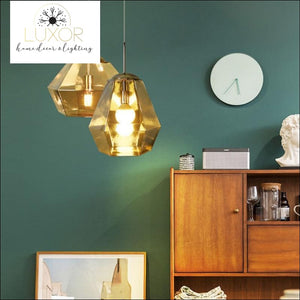 pendant lighting Solstice Golden Pendant - Luxor Home Decor & Lighting