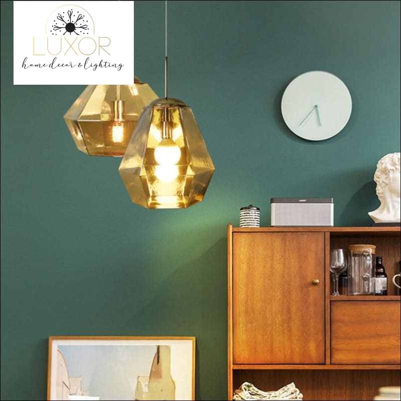 pendant lighting Solstice Golden Pendant - Luxor Home Decor & Lighting