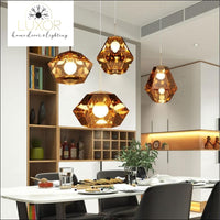 pendant lighting Solstice Golden Pendant - Luxor Home Decor & Lighting