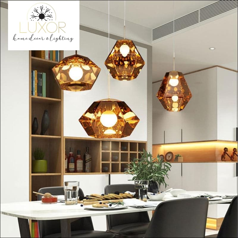 pendant lighting Solstice Golden Pendant - Luxor Home Decor & Lighting
