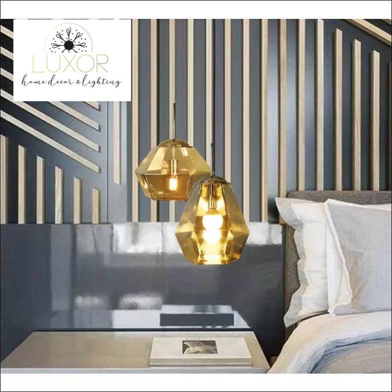 pendant lighting Solstice Golden Pendant - Luxor Home Decor & Lighting