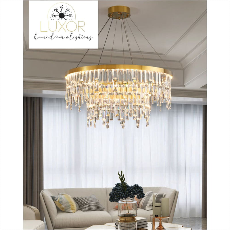 Sophie Crystal Chandelierht Fixtures - chandeliers