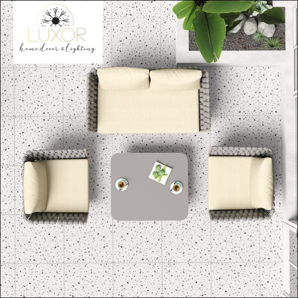 Soraya 4 Pieces Outdoor Patio Set - Outdoor Seating