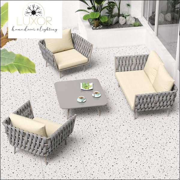Soraya 4 Pieces Outdoor Patio Set - Outdoor Seating