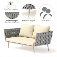 Soraya 4 Pieces Outdoor Patio Set - Outdoor Seating
