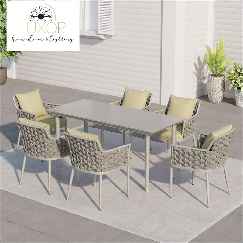 Soraya 7 Piece Dining Set - Outdoor Seating