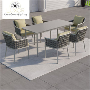 Soraya 7 Piece Dining Set - Outdoor Seating