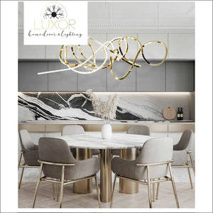 Spazioli Modern Suspense Chandelier - chandelier