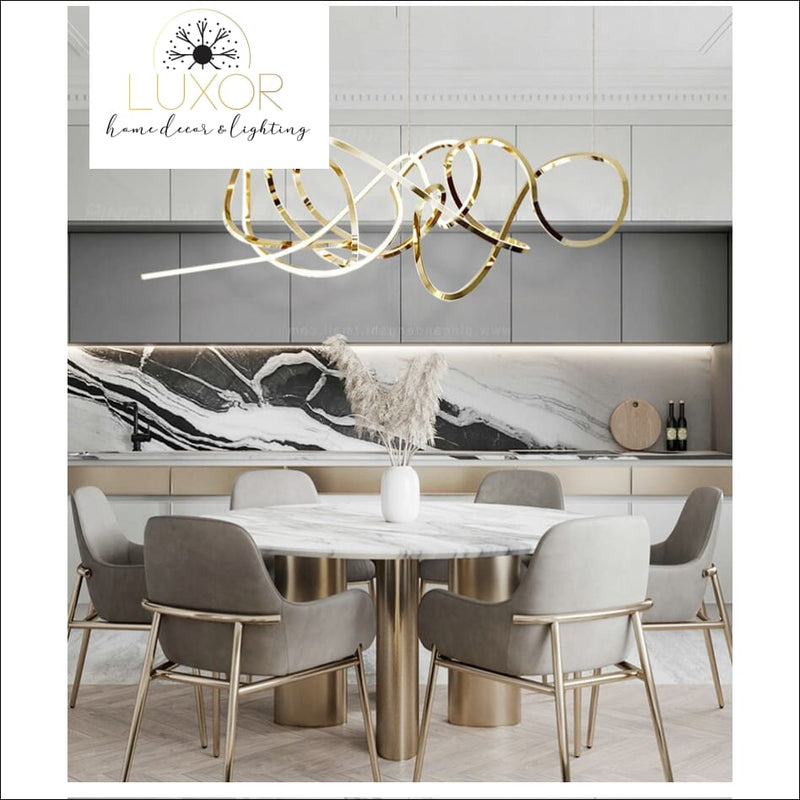 Spazioli Modern Suspense Chandelier - chandelier
