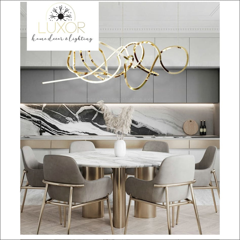 Spazioli Modern Suspense Chandelier - chandelier
