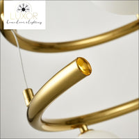 chandelier Sphere Orbit Chandelier - Luxor Home Decor & Lighting