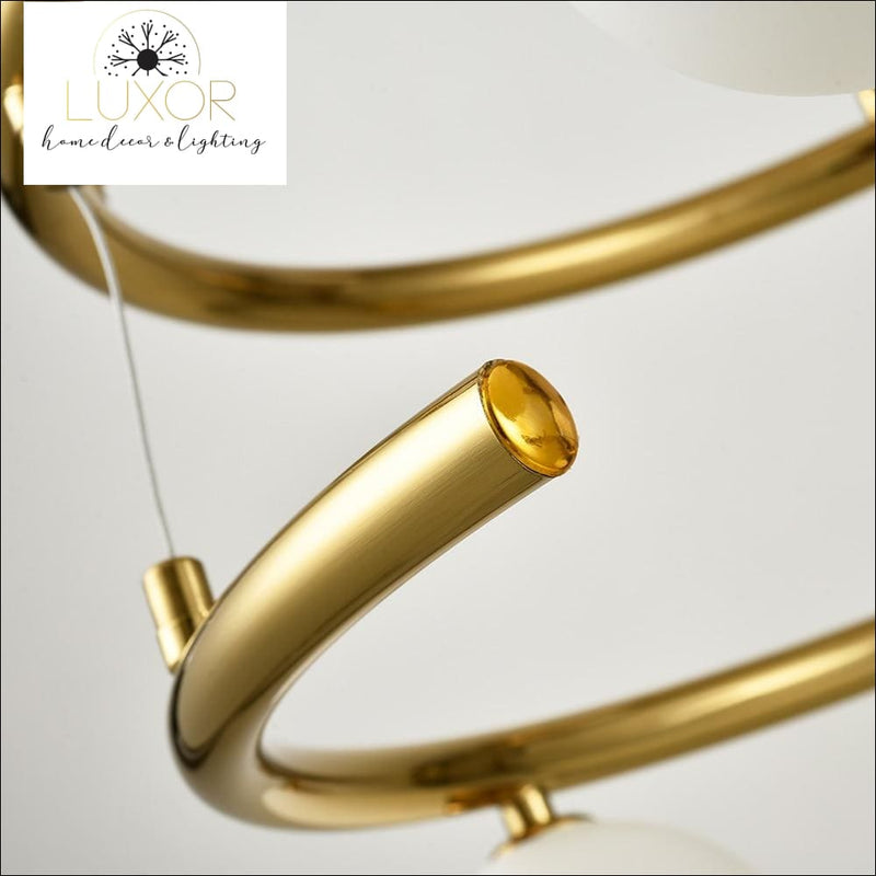chandelier Sphere Orbit Chandelier - Luxor Home Decor & Lighting