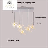 chandeliers Spikes Glass Bubble Chandelier - Luxor Home Decor & Lighting