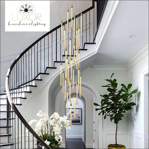 chandeliers Spiral Crystal Luxury Chandelier - Luxor Home Decor & Lighting