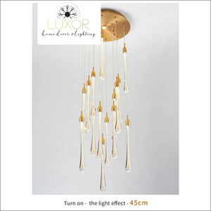 chandeliers Spiral Crystal Luxury Chandelier - Luxor Home Decor & Lighting