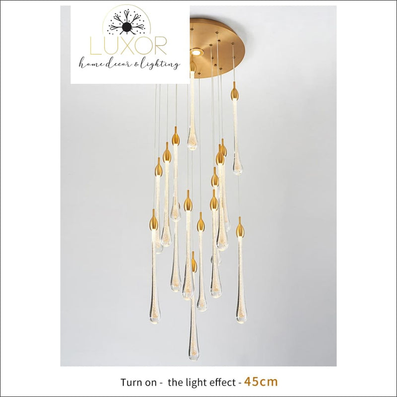 chandeliers Spiral Crystal Luxury Chandelier - Luxor Home Decor & Lighting