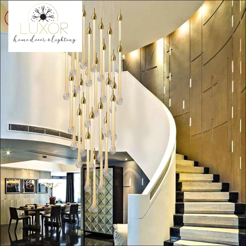 chandeliers Spiral Crystal Luxury Chandelier - Luxor Home Decor & Lighting