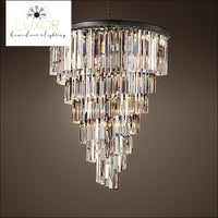 chandeliers Spiral Elegant Crystal Chandelier - Luxor Home Decor & Lighting