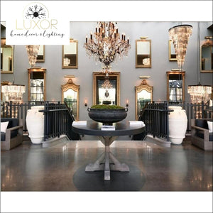chandeliers Spiral Elegant Crystal Chandelier - Luxor Home Decor & Lighting