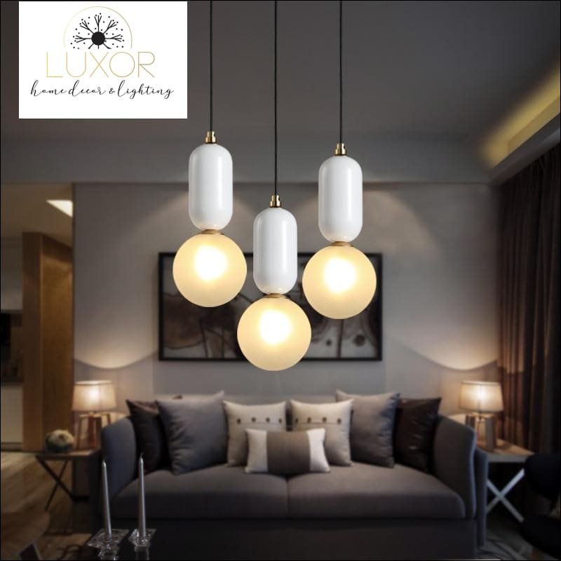pendant lighting Splendid Glass Pendant Light - Luxor Home Decor & Lighting
