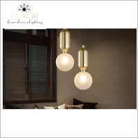 pendant lighting Splendid Glass Pendant Light - Luxor Home Decor & Lighting