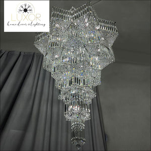 Squadrini Crystal Chandelier - chandelier