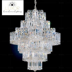 Squadrini Crystal Chandelier - chandelier