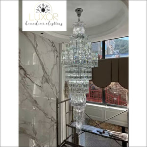 Squadrini Crystal Chandelier - chandelier