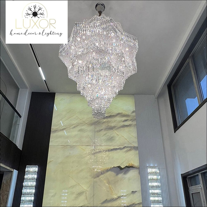 Squadrini Crystal Chandelier - chandelier