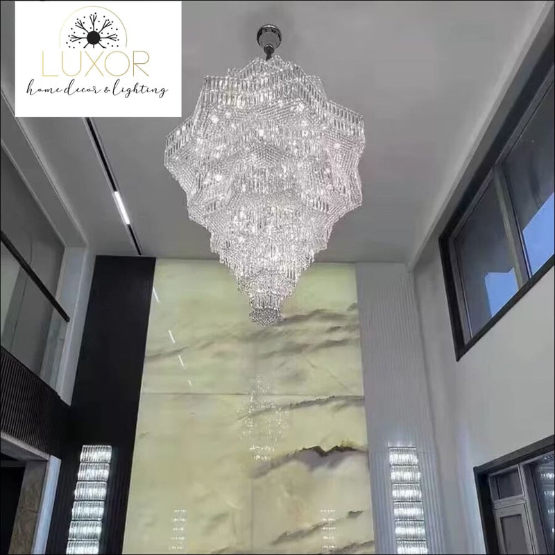 Squadrini Crystal Chandelier - chandelier