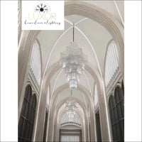 Squadrini Crystal Chandelier - chandelier