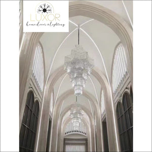Squadrini Crystal Chandelier - chandelier