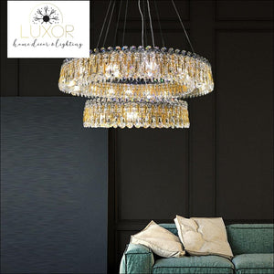 chandeliers St. Tropez Crystal Chandelier - Luxor Home Decor & Lighting