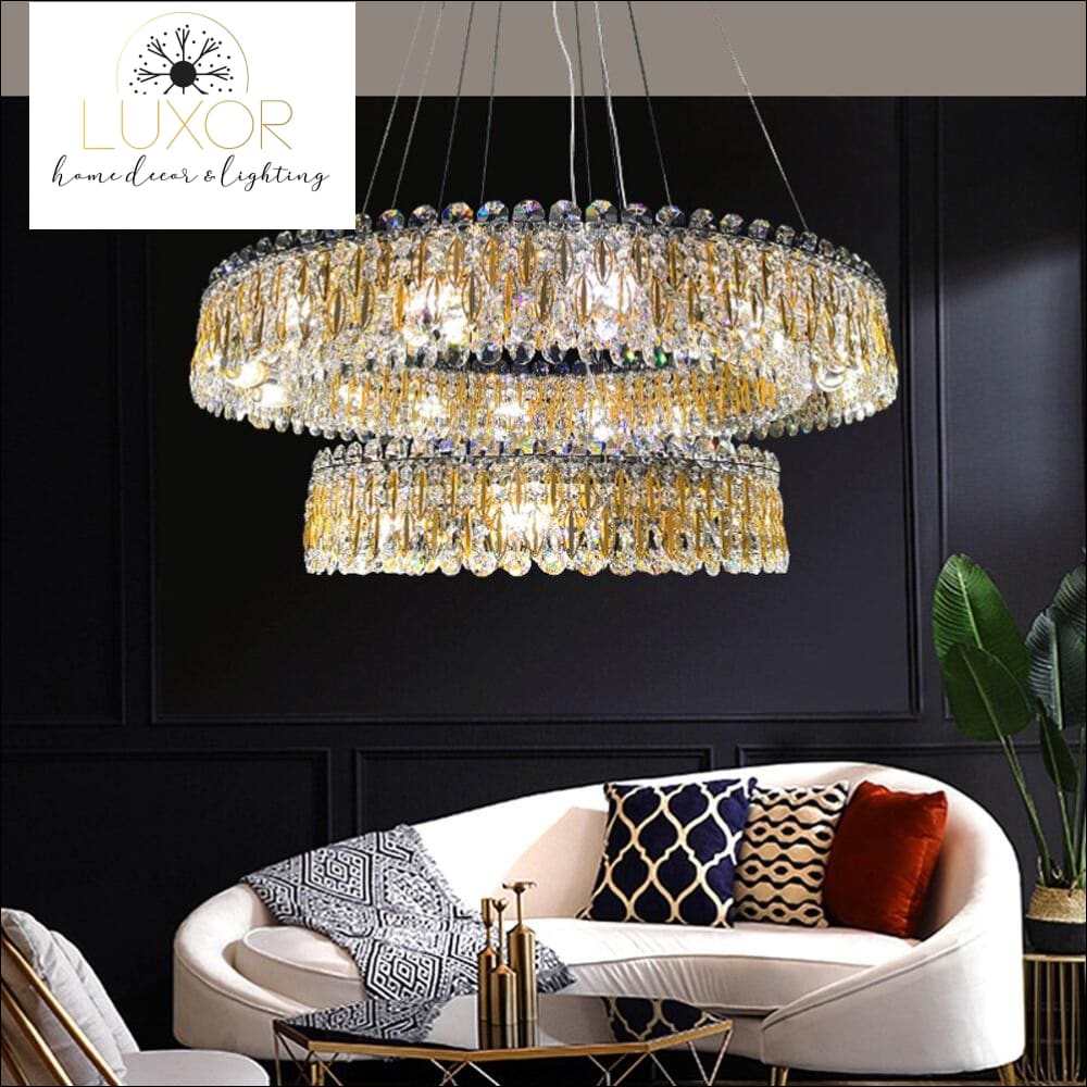 chandeliers St. Tropez Crystal Chandelier - Luxor Home Decor & Lighting