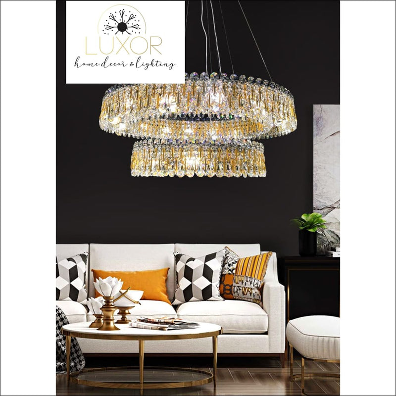 chandeliers St. Tropez Crystal Chandelier - Luxor Home Decor & Lighting