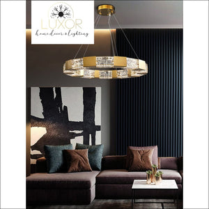 chandeliers Standford Crystal Chandelier - Luxor Home Decor & Lighting