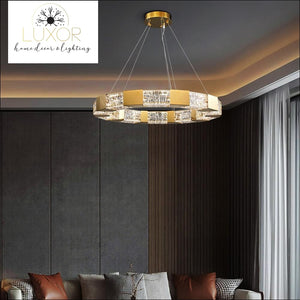 chandeliers Standford Crystal Chandelier - Luxor Home Decor & Lighting