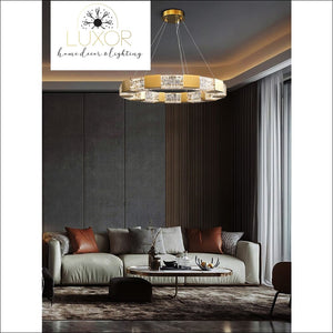 chandeliers Standford Crystal Chandelier - Luxor Home Decor & Lighting