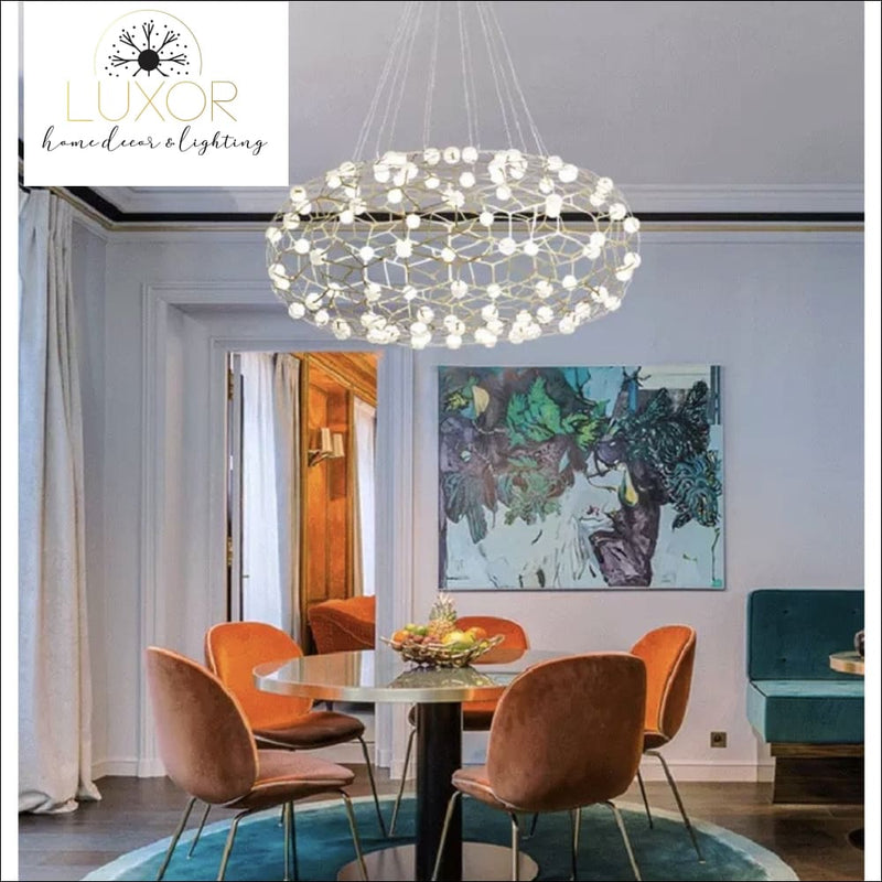 chandeliers Star Mesh LED Chandelier - Luxor Home Decor & Lighting