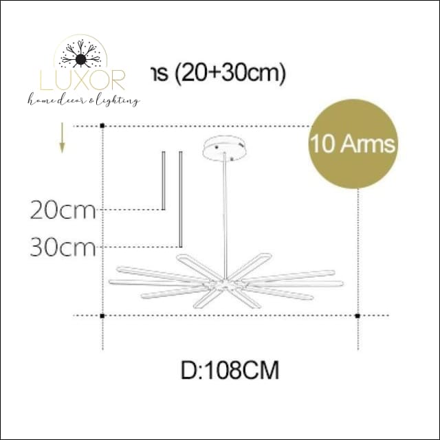 ceiling lights Stardaze Modern Ceiling Light - Luxor Home Decor & Lighting