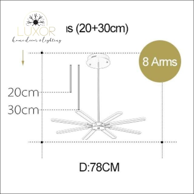 ceiling lights Stardaze Modern Ceiling Light - Luxor Home Decor & Lighting