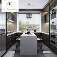 Pendant lighting Stephania Industrial Pendant Lamp - Luxor Home Decor & Lighting