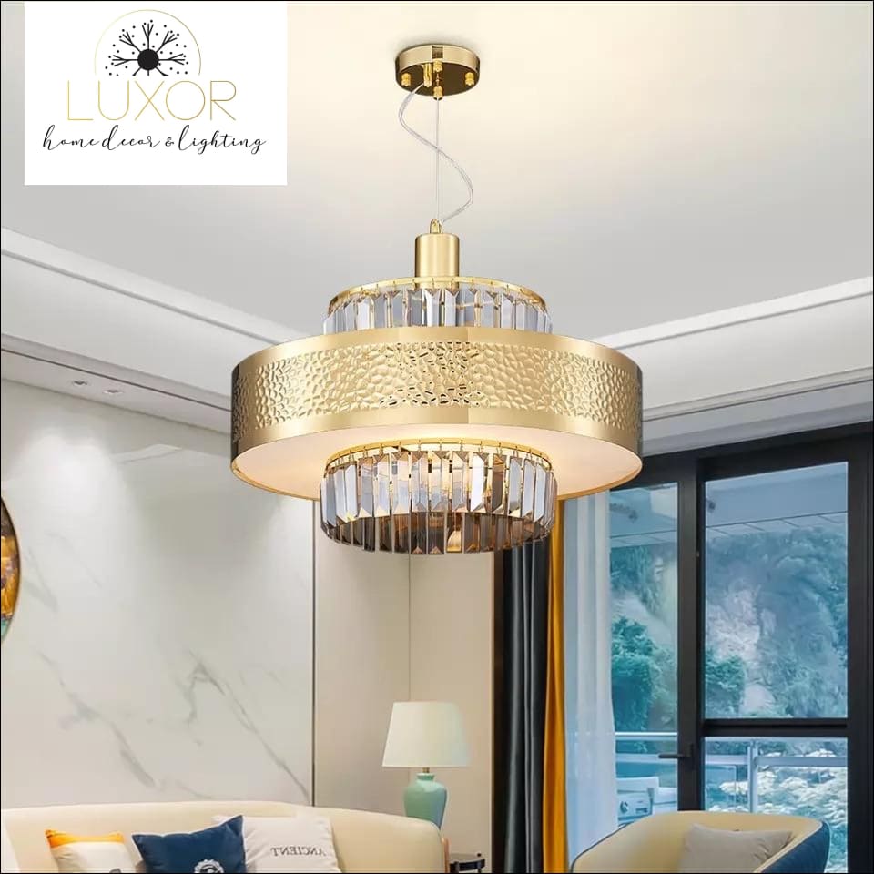 chandeliers Stirling Crystal Chandelier - Luxor Home Decor & Lighting