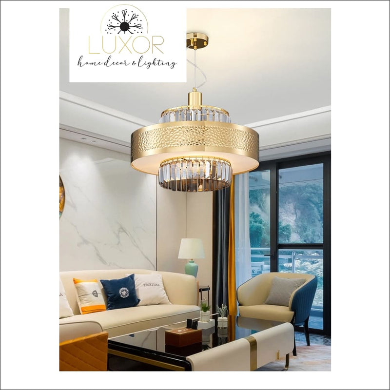 chandeliers Stirling Crystal Chandelier - Luxor Home Decor & Lighting
