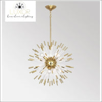 Stroby Spike Chandelier - chandeliers