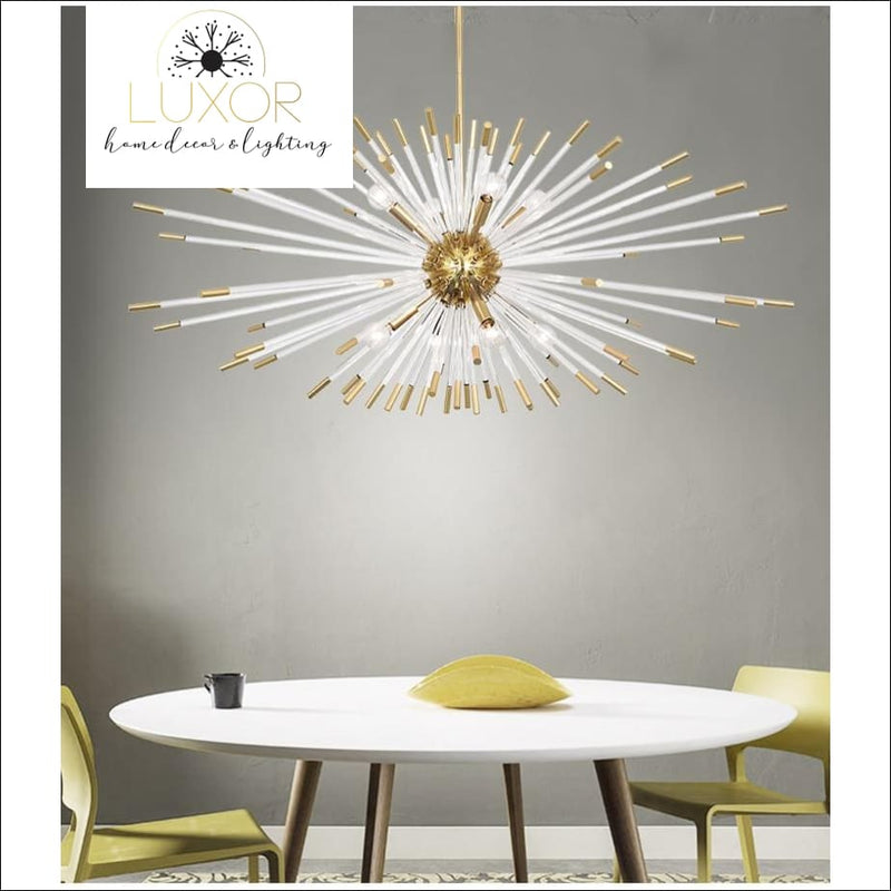 Stroby Spike Chandelier - chandeliers