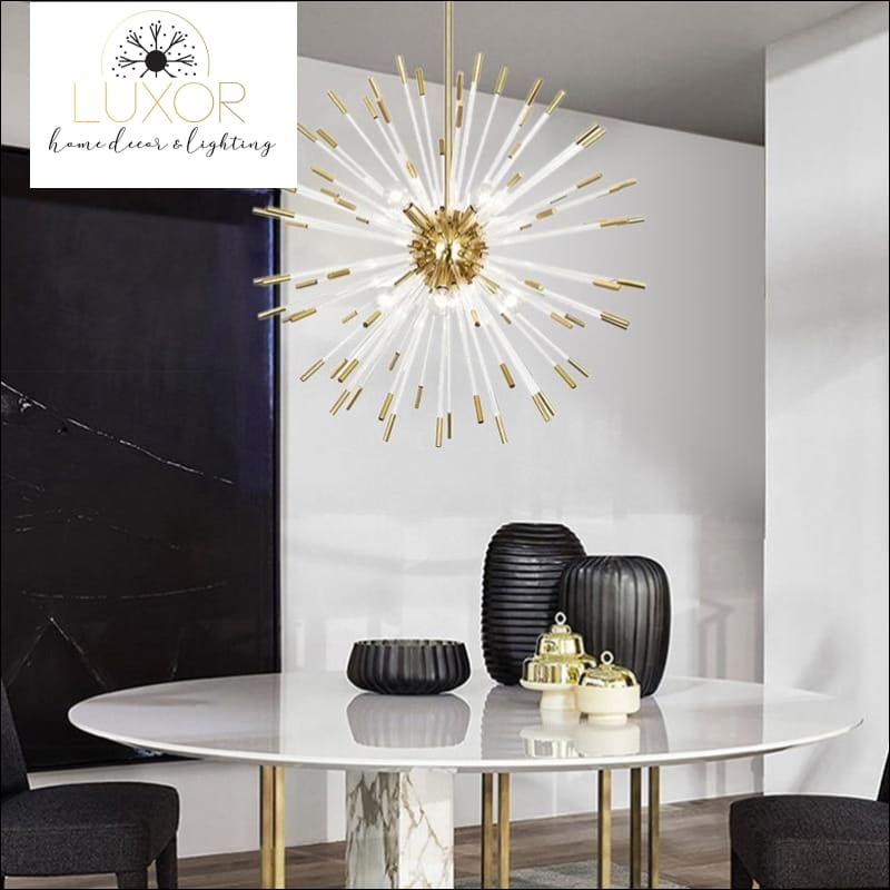 Stroby Spike Chandelier - chandeliers