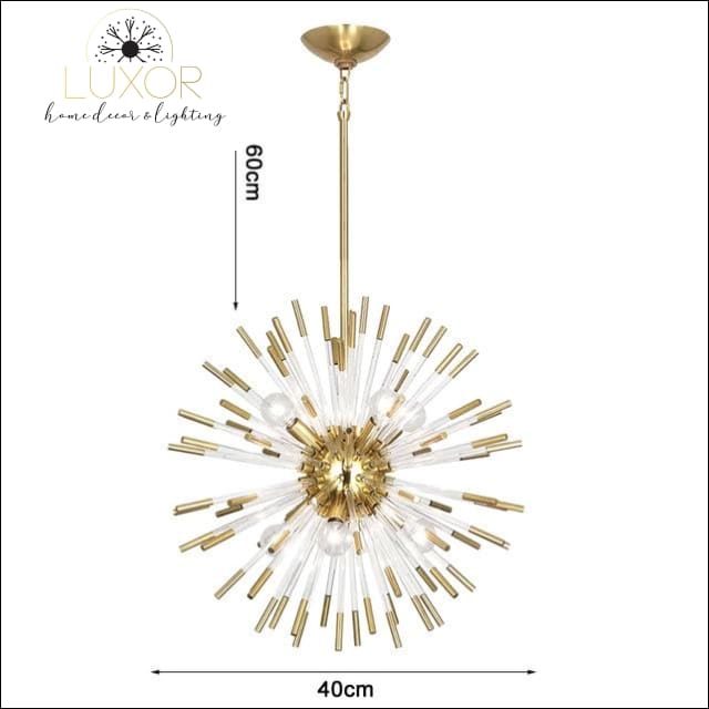 Stroby Spike Chandelier - Dia40cm / Warm light 3000K - chandeliers