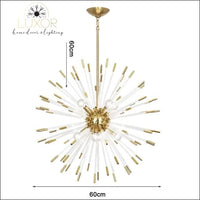 Stroby Spike Chandelier - Dia60cm / Warm light 3000K - chandeliers